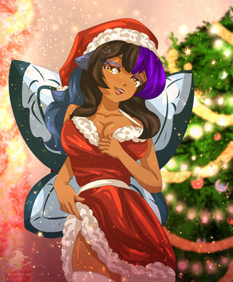 Your Santa YCH by Tiny_Witch