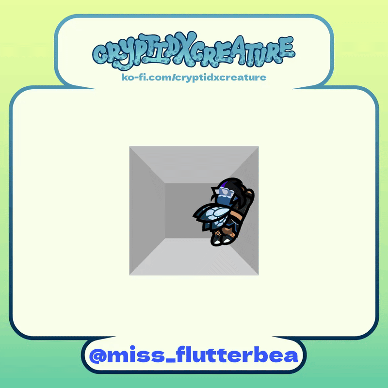 Zoomies YCH by cryptidxcreature