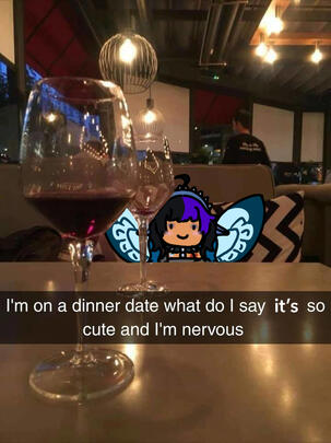 On a date kinda nervous YCH by MouseENVT