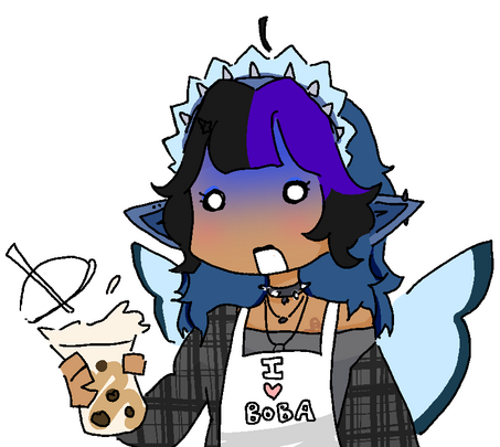 Boba Teashop Thumbnail by Gumii_Cat