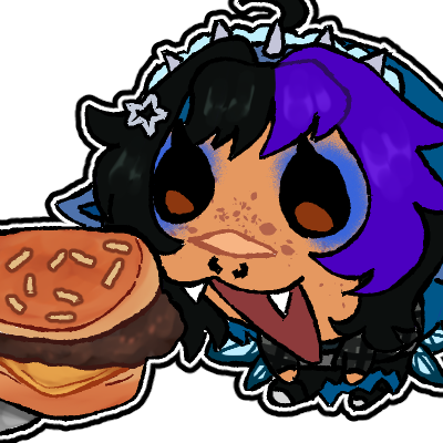 Cheeseburger YCH Emote by Stinkyypossum